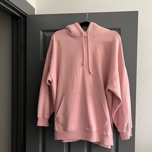 American Eagle Ahh-mazingly Soft Jegging Fit pink sweatshirt size M